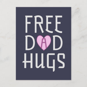 Gratis-Vater Postkarte
