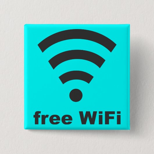gratis WiFi Button (Vorderseite)