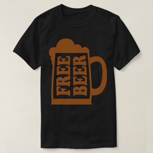 Gratisbier T-Shirt (Design vorne)