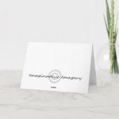 Gratisgeschenke für Inspirationsgrüßkarten Karte (Rückseite)