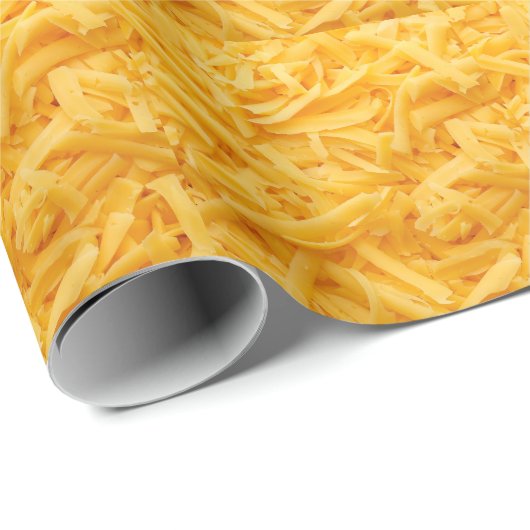 Gratiskäse: Käse-Top-Ansicht Geschenkpapier (Rolleneckpunkt)