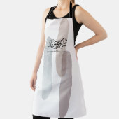 Gratitude and Appreciation Arabic Calligraphy art  Schürze (InSitu)