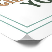 Gratitude Changes You Psalm 107 1 Spiritual Poster (Ecke)