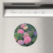 Gratitude Hydrangea Magnet (In Situ (Geschirrspüler))
