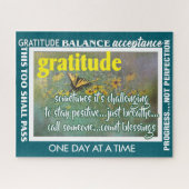 gratitude inspirational jigsaw puzzle (Horizontal)