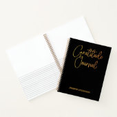 Gratitude Journal I Modern Calligraphy Notebook Notizblock (Innenseite)