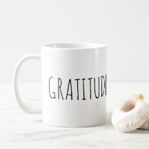 GRATITUDE KAFFEE-TASSE