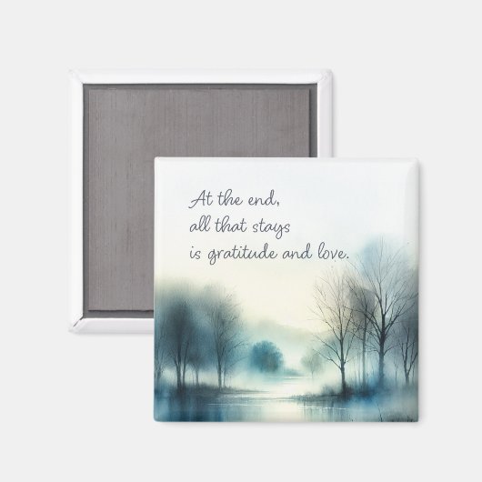 Gratitude & love magnet (Vorderseite/Rückseite)