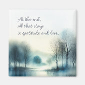 Gratitude & love magnet (Vorne)