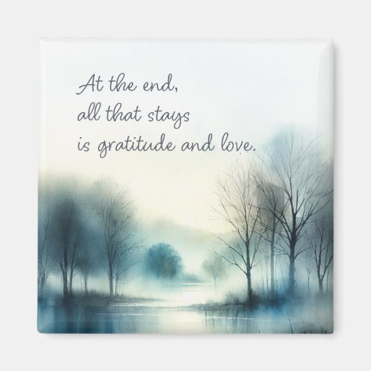 Gratitude & love magnet (Vorne)