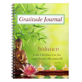 GRATITUDE NOTEBOOK JOURNAL NOTIZBLOCK