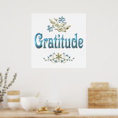 GRATITUDE POSTER (Küche)