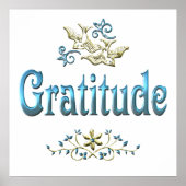GRATITUDE POSTER (Vorne)