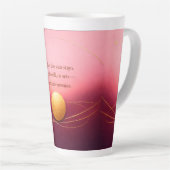 Gratitude Remains™: A Love-Led Morning & Night Milchtasse (Rechte Ecke)