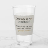 Gratitude Remains: Every Rhythm of L Mindful Sip Glas (Vorderseite)