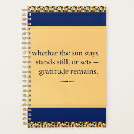 Gratitude Remains: Grateful Day or Night | Daily R Planer