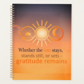 Gratitude Remains: Gratitude Beyond the Clock | Da Planer (Vorderseite)