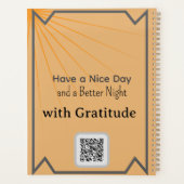 Gratitude Remains: Gratitude Beyond the Clock | Da Planer (Rückseite)