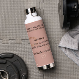 Gratitude Remains™ Liebe & Absicht | Vakuumisolier Trinkflasche
