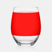 Gratitude Remains™ Love & Intention | Evening Ritu Weinglas Ohne Stiel (Rückseite)