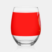 Gratitude Remains™ Love & Intention | Evening Ritu Weinglas Ohne Stiel (Rechts)