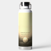 Gratitude Remains™: Love & Intention | Thor Copper Trinkflasche (Rückseite)