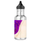 Gratitude Remains™: Mindful Hydration | Nice Night Edelstahlflasche (Rechts)