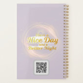 Gratitude Remains: Nice Day Better Night Always |  Planer (Rückseite)