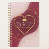 Gratitude Remains: Stillness Holds Gratitude | Dai Planer (Vorderseite)