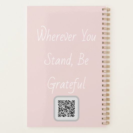 Gratitude Remains: Stillness Holds Gratitude | Dai Planer (Rückseite)