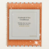 Gratitude Remains: Wherever You Stand, Be Grateful Planer (Vorderseite)