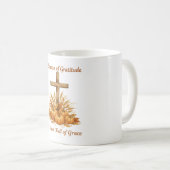 Gratitude Season Coffee Mug Kaffeetasse (VorderseiteRechts)