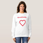 gratitude sweatshirt (Vorne ganz)