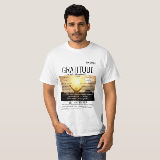 GRATITUDE T-Shirt (Vorne ganz)