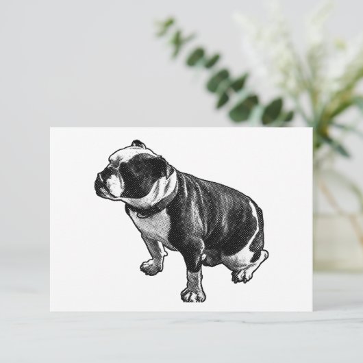 Gratitude Without Noise Dankeskarte (Stehend Vorderseite)