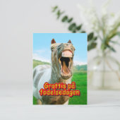 Grattis på födelsedagen postkarte (Stehend Vorderseite)