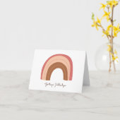 Grattis på födelsedagen Rainbow Schwedischer Gebur Karte (Gelbe Blume)