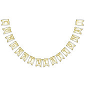 ☆ GRATULALAS Gold Confetti Wimpelkette (Alle)