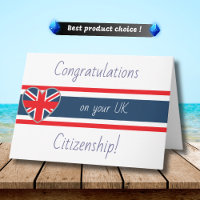 Gratulation an die britische Staatsbürgerschaft Br