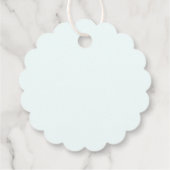 Gratulation an French Bulldogs Geschenkanhänger (Rückseite)