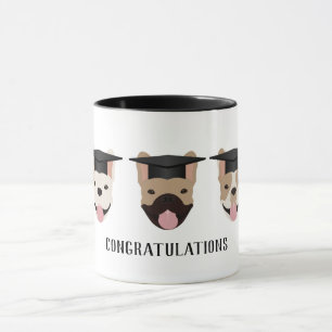 Gratulation an French Bulldogs Tasse