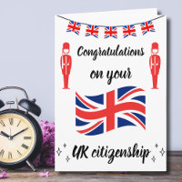 Gratulation an UK Citizenship English New Citizen