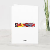 Gratulation Baby Girl Card, New Baby Karte (Rückseite)