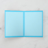 Gratulation Baby Girl Regenbogenkarte Karte (Innenseite)