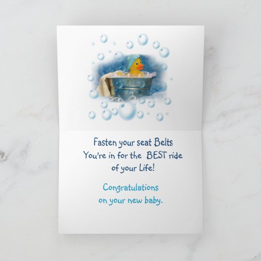 Gratulation/Baby Karte (Innenseite)