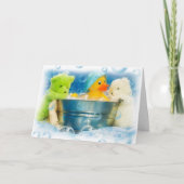 Gratulation/Baby Karte (Vorderseite)