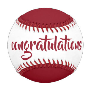 Gratulation Baseball von dalDesignNZ