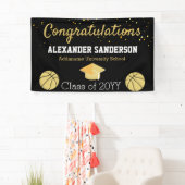 Gratulation Basketball Abschluss Banner (Insitu)