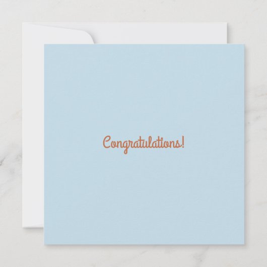 Gratulation Black Woman Sie glaubte, sie könnte (Rückseite)