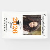 Gratulation Class of 2022 Graduate Foto Banne Banner (Horizontal)